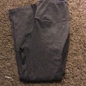 Gymshark Capri Leggings, Grey Size Small